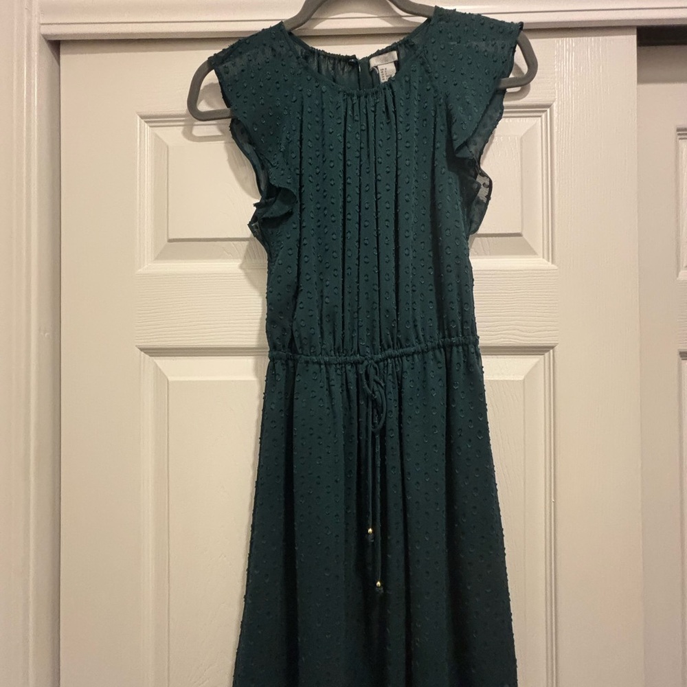 H&M Teal Casual Dress